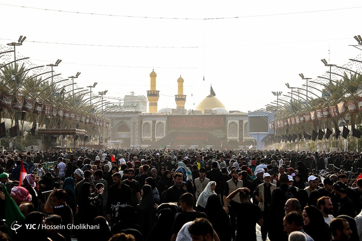 خدمت رسانی جمعیت هلال احمر در کربلای معلی