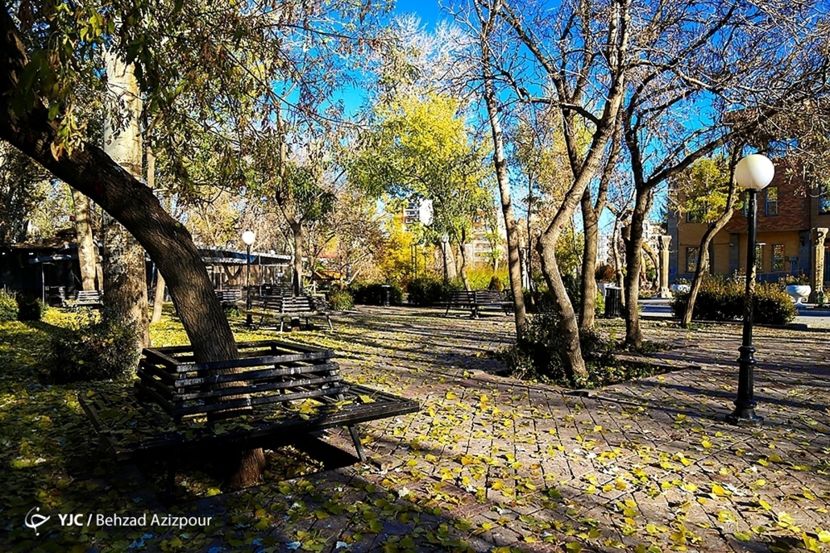 بارش برف زمستانی در تبریز