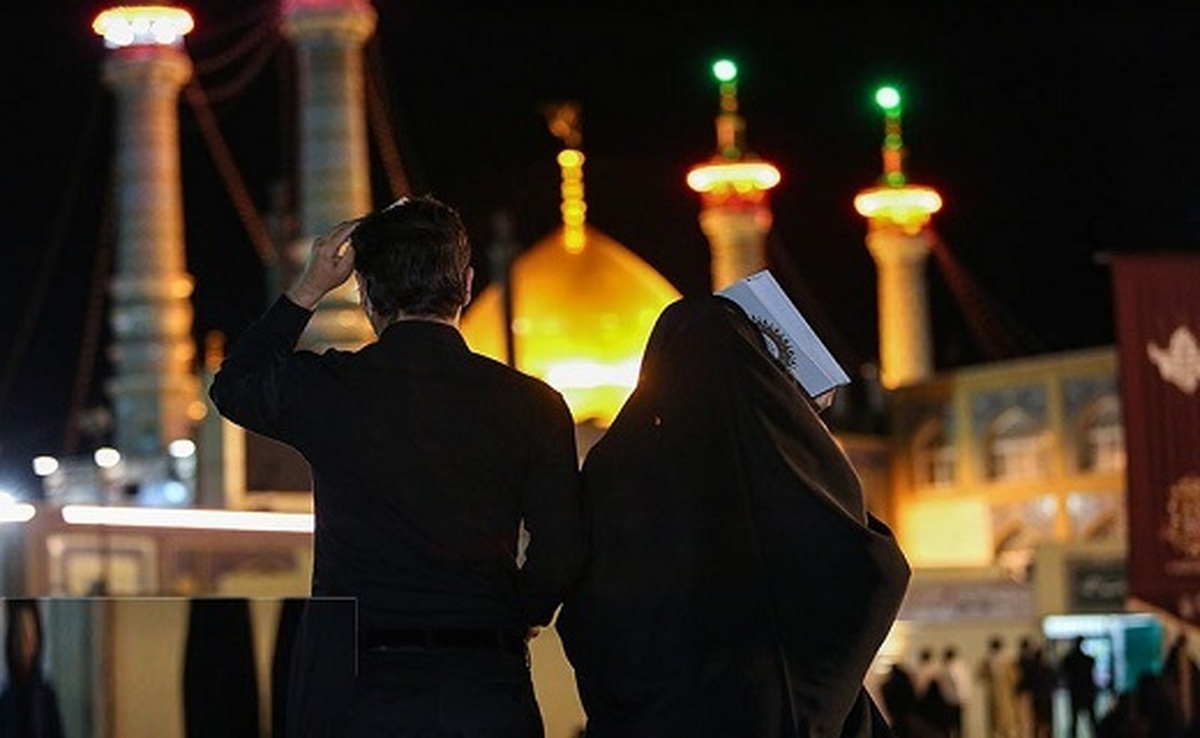 مراسم شب نوزدهم ماه مبارک رمضان - امامزاده پنج تن لویزان تهران