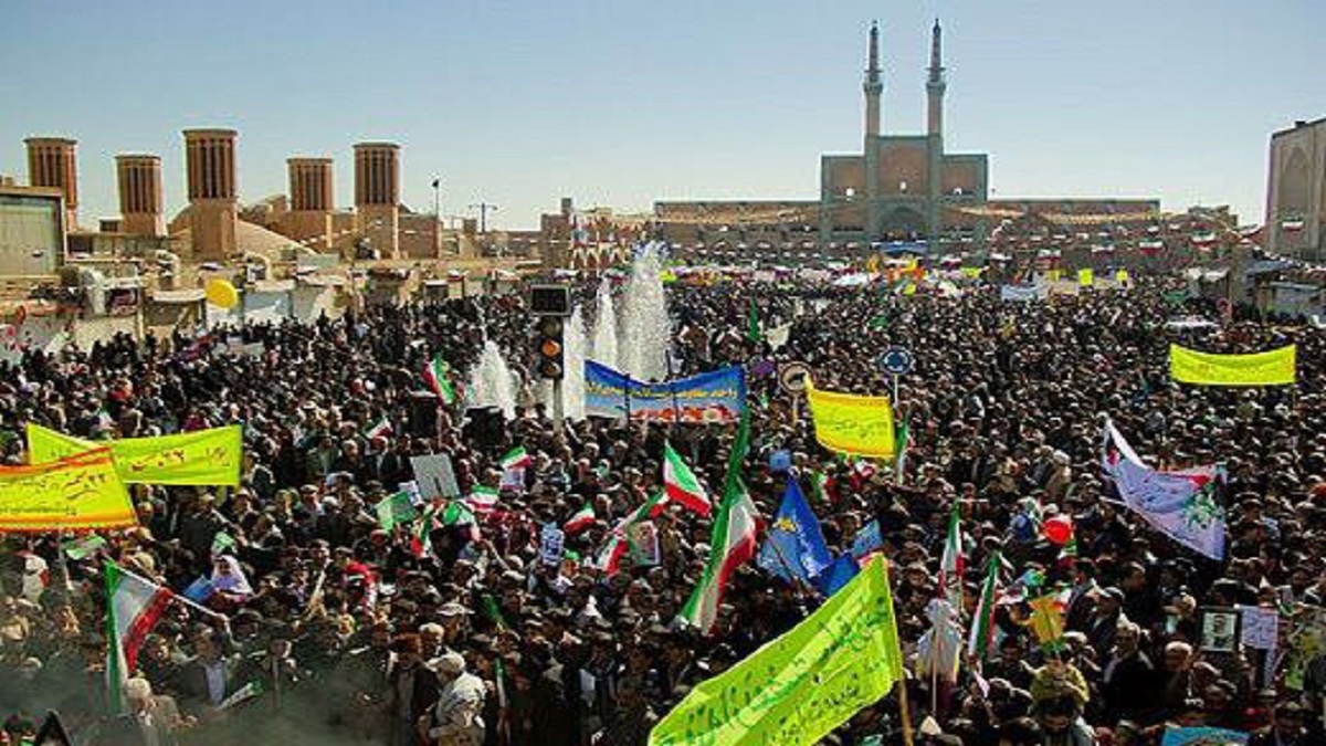 راهپیمایی چهل و پنجمین سالروز پیروزی انقلاب اسلامی در استان‌ها / ۲