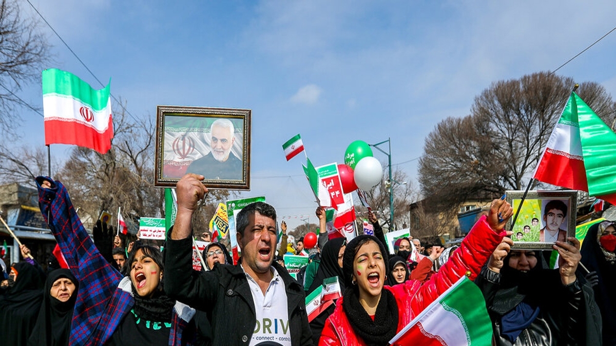 راهپیمایی چهل و پنجمین سالروز پیروزی انقلاب اسلامی در استان‌ها / ۲