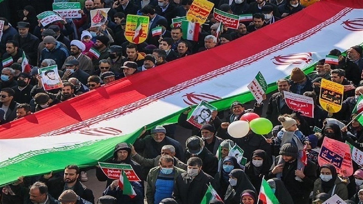 راهپیمایی چهل و پنجمین سالروز پیروزی انقلاب اسلامی در ساری