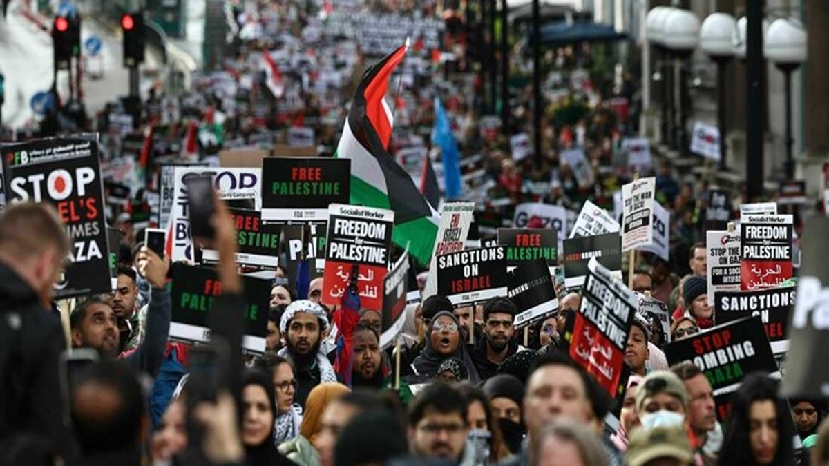 تظاهرات همبستگی با فلسطین در استرالیا + فیلم