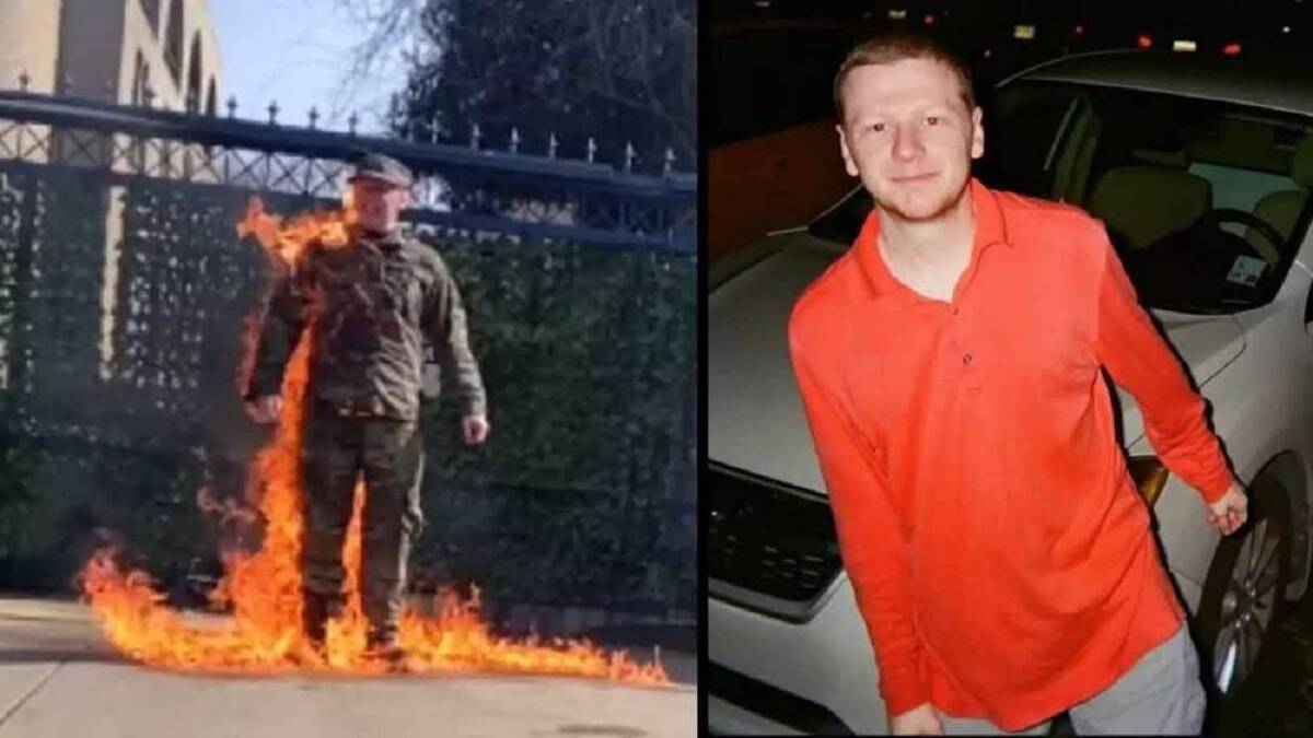 کهنه سربازان آمریکایی در احترام به بوشنل لباس نظامی خود را آتش زدند + فیلم