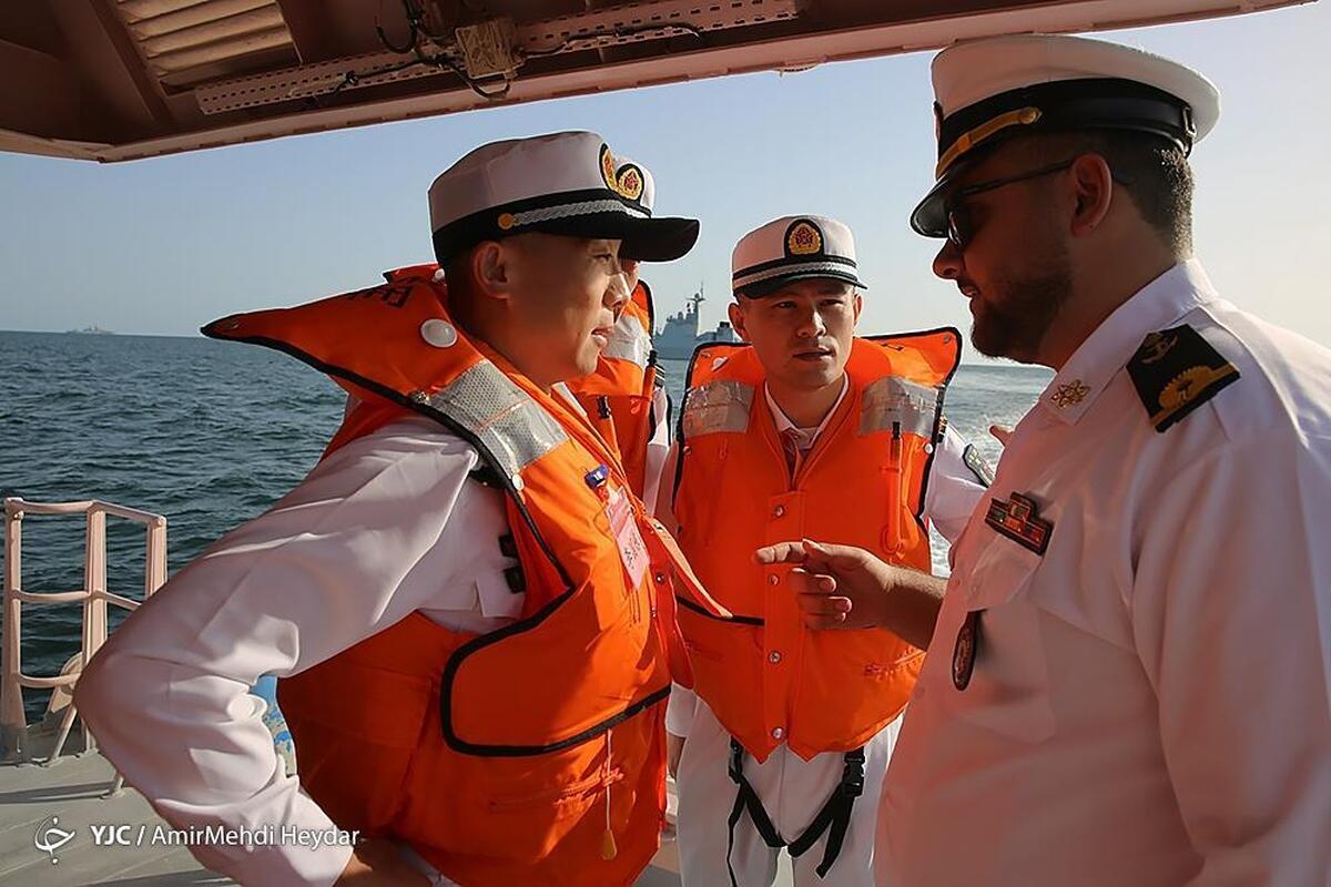 عملیات ویژه دریایی رهایی گروگانگیری و اطفاء حریق در سومین روز رزمایش کمربند امنیت دریایی ۲۰۲۴