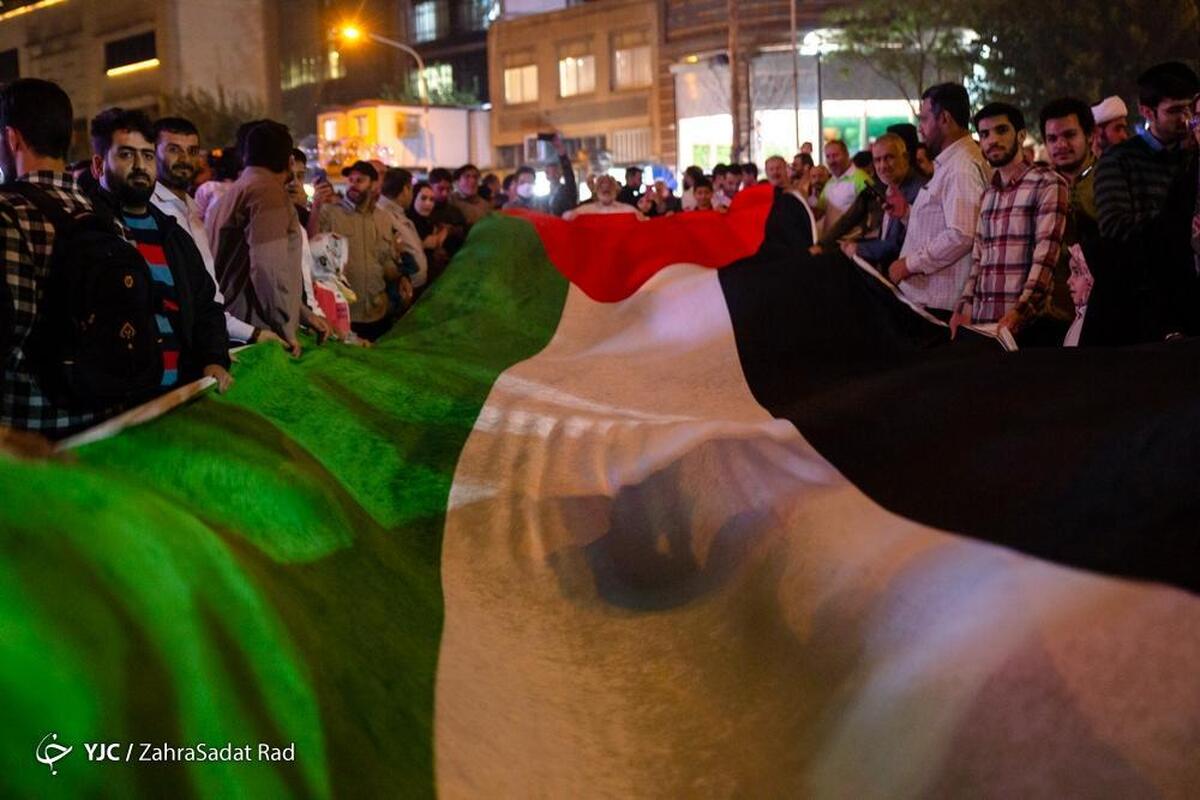 مراسم میزبانی از خانواده های شهدای اهل غزه