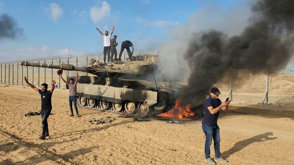واکنش بازیگر فلسطینی به وضعیت غزه + فیلم