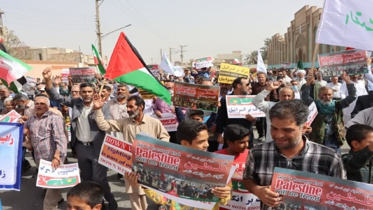 راهپیمایی ضد رژیم صهیونیستی در اصفهان