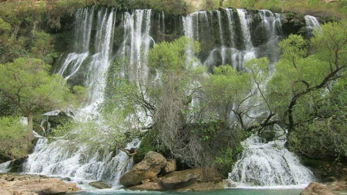 آبشار زیبای ماربره دره شهر + فیلم