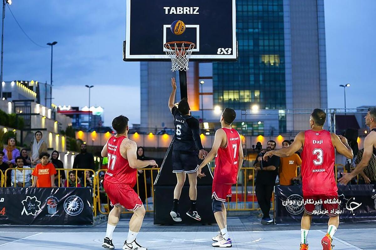 رقابت‌های بین المللی بسکتبال جام کاله / ایران _ روسیه