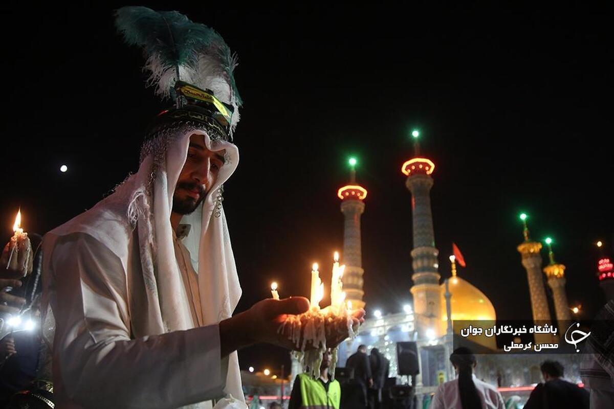 عزاداری مردم قم در شهادت امام سجاد (ع)